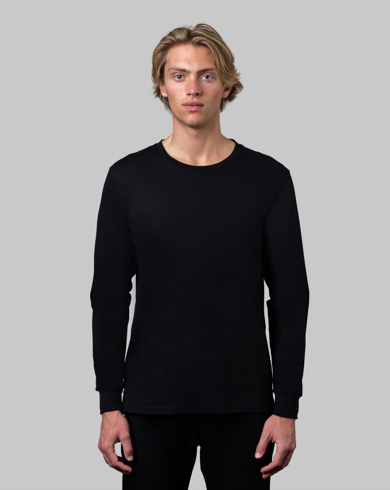 Mens Long Sleeve T-shirt with Cuffs